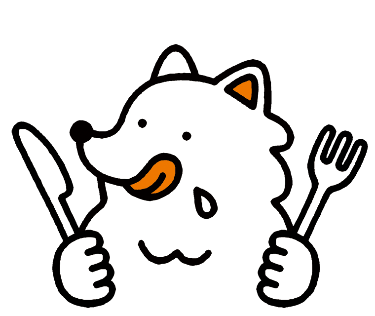 ポメラニアンのイラスト